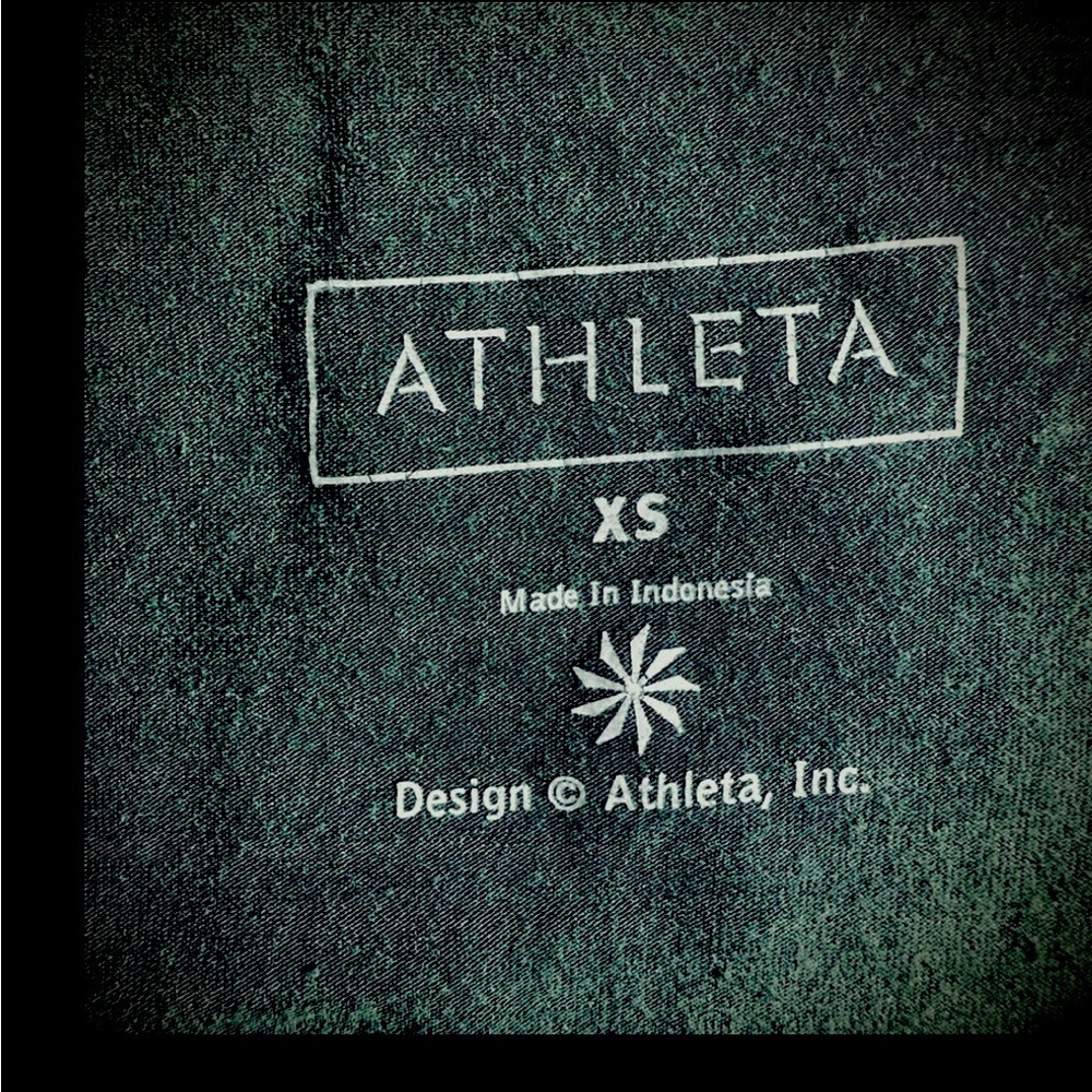 ATHLETA Faux Wrap Dress color sage green size small - Picture 4 of 5